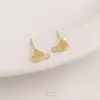 Brincos Pendentes de Trevo de Quatro Folhas em Forma de Coração Estrela de Cinco Pontas com Preservação de Cor Banhados a Ouro 14K Acessórios para Brincos DIY Feitos à Mão Materiais