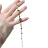 Nuevo brazalete de hebilla de paz estilo chino, diseño de nicho, moderno y versátil, con un toque de alta gama, adecuado para el uso diario, joyería tejida a mano para mujer