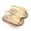 Sandalias de Bebé Niña Lindas Frescas con Lazo Verano 0-6-12 Meses Zapatos para Niños Pequeños 0-1 Año