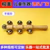 Campanilla de Mano Personalizada Instrumento de Percusión Orff para Jardín de Infancia Madera Musical Herramientas de Enseñanza de Educación Temprana Madera Natural 13 Campanillas