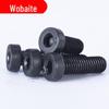 Parafuso sextavado de cabeça fina preta de grau 8.8 com cabeça curta M10M12 * Parafuso sextavado de 16/20-60 mm