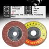 Roda Flap Xinda Disco de Esmerilhar Roda de Pano para Lixar Esmerilhadeira Angular Disco de Esmerilhamento Angular 100 Disco de Polimento para Metal Esmerilhadeira Esmerilhamento