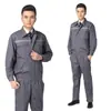 Conjunto de Roupas de Trabalho de Manga Longa para Reparo Automotivo e Proteção do Trabalho Oficina de Fábrica Jaqueta Refletora para Ferramentas Masculina Roupas de Trabalho para Primavera e Outono