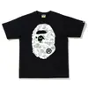 Marca Trendy Japonesa Ape Man Shark Skzoo Colaboración Camiseta Unisex de Manga Corta de Corte Holgado Disponible para Venta Transfronteriza a Largo Plazo