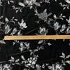 Bordado de Lantejoulas de Alta Resistência Tecido de Veludo Imitação de Seda Novo Estilo Chinês Estilo Nacional Jaqueta Colete Qipao Tecido de Nylon Atacado