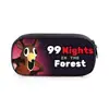 99 dias na floresta Roblox floresta 99 dias estojo de lápis em camadas para alunos do ensino fundamental