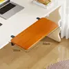 Tablero de extensión para escritorio, escritorio de oficina sin taladrar, organizador de escritorio expandible, plegable, ampliado y alargado, tablero de extensión con reposabrazos