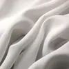 Tecido de chiffon acetinado com torção falsa vestido camisa feminina jaqueta acolchoada máscara para os olhos vestuário têxtil para casa tecido de fronha