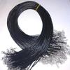 Acessórios de joalheria DIY Colar Corda Fecho de lagosta Corda de couro Fio de cera coreano Colar Corda Corda de couro preta Pingente de corda Corda de couro de cera