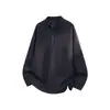 Camisa Térmica Masculina Manga Longa Gola Henley Outono/Inverno 2026 Simples Versátil Solta Camiseta com Gola Alta de Botões Atacado