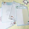 Adorable Perro Blanco Grande B5 Cuaderno de Dibujos Desprendible, Bloc de Notas para Estudiantes de Alto Valor, Adorable Bloc de Notas