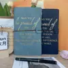 Estoque Amazon Capa de Couro para Caderno de Bolso Pequeno Transfronteiriço Planejador Temático Caderno Personalizável de Alto Valor