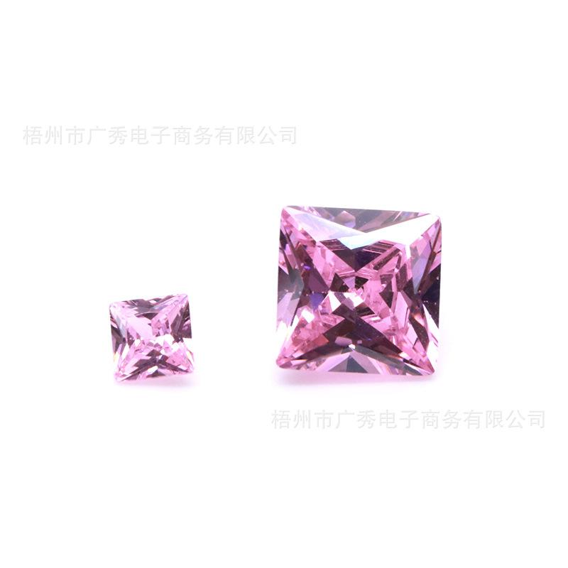 直角正方彩色锆石
