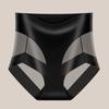 Pantalones moldeadores de cintura alta Meiya de malla de seda de hielo sexys para mujer, de algodón puro, transpirables, para levantar caderas y abdominales, ligeros y transpirables, para verano