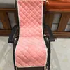 Nuevo Cojín para Sillón Reclinable de Peluche Respaldo Integrado Otoño e Invierno Oficina Descanso para Almorzar Silla Cama Plegable Perezosa Cojín