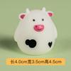 Juguete de baño de llamada de pellizco para bebé niños juegan con agua caucho suave animales pequeños niños y niñas pellizco animales del bosque