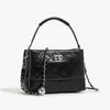 Bolso estilo Chanel para mujer, nuevo modelo 2026, súper popular, bolso cubo de cadena con patrón de diamantes de nicho, bolso de hombro y cruzado de alta gama