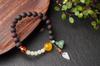 Fragancia de gota de grado Hainan Qinan natural Cadena de mano DIY para hombres y mujeres Wenwan lectura cuentas de Buda accesorios lujo ligero