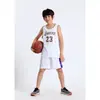 Traje de Uniforme de Baloncesto de los Lakers para Niños y Niñas Estudiantes de Jardín de Infancia y Primaria No. Personalización de Jersey de Equipo de Entrenamiento de Juego 24