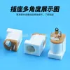 Enchufe de alimentación CC Blanco Dc-012 Conector CC de Pin 5.5*2.1 Interfaz de Carga de Dispositivo Portátil para Eliminación de Ácaros