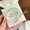 Pulseira Azul Oceano de Verão Nova e Legal Mais Vendida Elegante Borla de Estrela Estilo Ins Suprimento de Pulseira para Festa de Estudantes