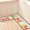Alfombra de Piso para Sala de Estar de Casa Felpudo para Puerta de Entrada Felpudo para Puerta de Pasillo Alfombra Larga para Pie de Cocina Alfombrilla Antideslizante para Baño