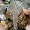 Lámpara Colgante de Hoja de Vidrio para Sala de Estar Accesorios de Lámpara de Cristal Piezas para Bricolaje Iluminación del Hogar Pantalla de Lámpara Vidrio Piezas Sueltas Accesorios Juego Completo