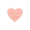Broche de cuello rosa amoroso de club no cómico geométrico versátil insignia de texto en inglés