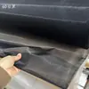 Tejido de malla de nailon transparente blanco y negro, enagua para vestido de novia hecha a mano, malla rígida, tul rígido para vestido de moda, malla rígida.