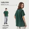 Camiseta Masculina Juvenil Tendência Marca Americana Estilo Vintage Algodão Puro Manga Curta Loose-Fitting 230g Transfronteiriça Amazon
