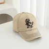 Boné de Baseball Infantil com Costura Visível, T-Rex Bordado Estilo Americano, Chapéu de Sol Casual Vintage para Uso ao Ar Livre