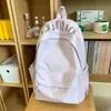Nueva mochila escolar estilo japonés, mochila moderna y linda para estudiantes de secundaria y preparatoria, casual y simple, bolsa de doble hombro de gran capacidad