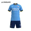 Jerseys de Fútbol Personalizados, Poliéster de Sublimación de Cuerpo Completo de Secado Rápido, Uniformes de Entrenamiento para Competición al Aire Libre, Uniformes de Fútbol Completos al por Mayor