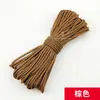 Materiais para DIY de corda trançada, pulseiras de corda, dropshipping, acessórios para anéis, cordão trançado, paracord, miçangas para trançar, cordão redondo fino de 2mm