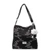 Bolsas Bolsas Transversais Bolsas Femininas 2025 Novas Bolsas de Ombro Casuais Macias Bolsas Tote para Estudantes Universitários