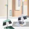 193 Juego de Escoba y Recogedor de Plástico de Dos Colores para el Hogar, Combinación de Escoba y Recogedor para Limpieza del Hogar, Artículos de Primera Necesidad al por Mayor