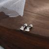 Brincos bonitos dos desenhos animados stud brincos simples das mulheres ins, brincos elegantes de fivela de torção de parafuso brincos de pequeno animal commuter brincos entrega de uma peça