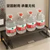 Soporte de computadora de doble capa hueco con ventilación, adecuado para dormitorios de estudiantes, un estante de almacenamiento multifuncional y práctico para organizar artículos en un escritorio