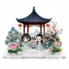 Suporte de Exibição de Mesa Personalizado para Escritório Suporte Criativo Acrílico Multi-Slots Enfeites de Mercadorias de Desenho Animado Anime