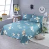 [Oferta Especial] Sábana, pieza única, amigable con la piel, apta para camas matrimoniales o individuales, se puede usar como cubre colchón, para todas las estaciones, e ideal para dormitorios estudiantiles, incluye una funda de almohada