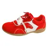 Tenis Plataforma Rojos Lindos y Originales para Mujer, Novedad Primavera 2026 Versátiles de Suela Suave Zapatos Deportivos Retro