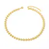 Acessórios de Vestido de Noite de Luxo Europeus e Americanos, Colar Totalmente Cravejado, Pulseira Poligonal em Formato de Flor de Nicho, Conjunto de Presente de Aniversário