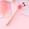 Caneta Pressão Gel de Aparência Sofisticada Caneta Criativa Fofa Material de Papelaria Caneta de Assinatura Preta Caneta D'água Recompensa Prêmios para Estudantes Venda por Atacado