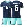 26 Camiseta de Alemania de Visitante Número 17 Wirtz, Número 13 Muller, Número 7 Havertz, Camiseta de Fútbol Copa del Mundo