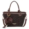 Bolso cruzado versátil de moda para mujer 2026 otoño, estampado de leopardo retro de nicho, bolso de mano exquisito, bolso de hombro, bolso tipo cubo