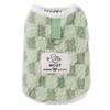 Ropa de Terciopelo a Cuadros para Gatos de Otoño e Invierno que se Puede Pasear con Dos Patas, Engrosada y Cálida, Ropa para Mascotas Perro Teddy Pequeño y Mediano