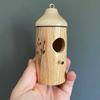Productos Exteriores Transfronterizos, Artesanías de Madera para Jardín, Comedero para Colibríes, Comedero para Pájaros Colgante, Madera de Haya Ecológica