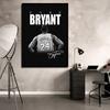 Póster de Jordan Estrella de la NBA Pintura Colgante Kobe Curry James Pintura Decorativa Impresa en Fábrica Pintura Sin Marco Mural Central