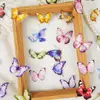 Paquete de Pegatinas de Pájaros Italianos: Serie ¿Cuánto Sabes de Flores? - Base Decorativa para Diario Tema Floral Pequeño Pegatinas de Material, 50 Hojas, 6 Diseños