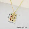 Europa y Estados Unidos venta caliente transfronteriza collar con colgante de 26 letras inglesas cobre microincrustado circonita accesorios diy colgante al por mayor